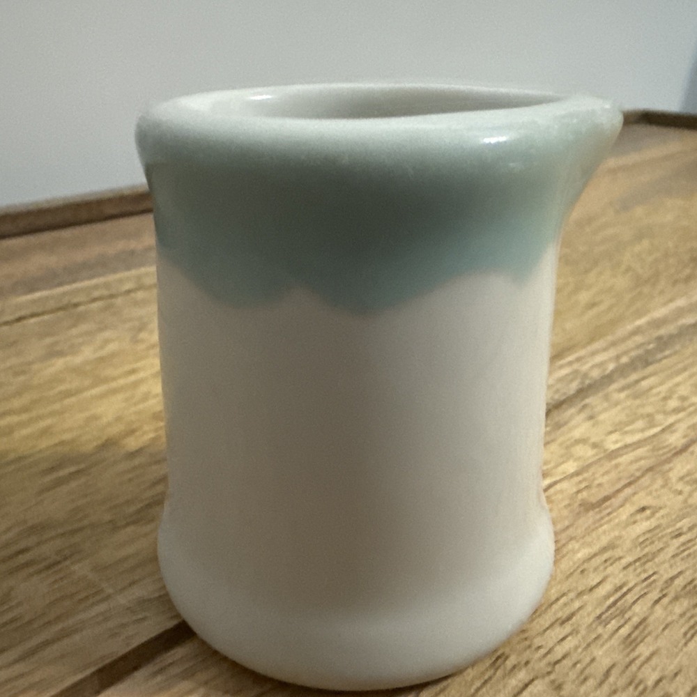 Vintage Diner Ware Restaurant Creamer Cup Chunky Mini USA